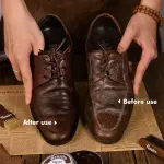 Leather Shoe Polish Kit - Birthday Gifts for Men, Dad, Shoe Shine Kit, Leather Boot Care Kit, Mens Gifts Ideas