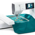 Bernette B79 6" x 10" Combo Sewing & Embroidery Machine Deluxe 160 Embroidery Spools with Premium Accessory & Designs Package