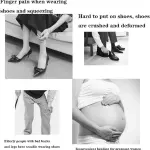 Extra Long Wooden Shoehorn with Stable Base - Ergonomic Shoe Helper Spoon for Seniors, Kids & Disabled - Effortless Footwear Assistance for Easy Wear