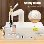 Electric Leather Skiving Machine, Sm-801 Industrial Sewing Machine with Smooth Edges Clear Scale and High Efficiency for Pre-Sewing Process Of Footwear Bags Gloves Etc