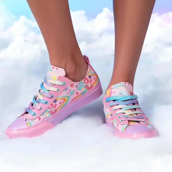 Care Bears Adult Care a Lot Shoes, Officially Licensed Care Bear Shoes for Adults