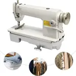 Leather Sewing Machine Head, DDL-8700 Lockstitch Industrial Sewing Machine, Heavy Duty Straight Stitch Thick Material Sewing Tool for Sewing & Repairing Bag, Doll