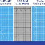 Proartek PK00078 Professional Cutting Mat, HM4060, 40 x 60 Inches; Self-Healing, Double-Sided Blue/Gray Mat for Quilting, Sewing, Hobbies & Crafting