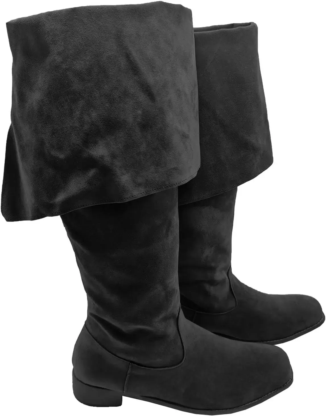 Mens Medieval Pirate Boots Renaissance Viking Captain Boots Halloween Pirate Cosplay Shoes