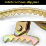 Upgraded Non-Slip Tree Climbing Spikes - Professional Climbing Shoes with Foot Buckle for Electricians - Perfect for Smooth Electric Poles & Tree Trimming Tasks
