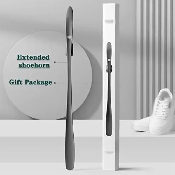 Long Handle Shoe Horn & Magnetic Boot Lifter - Essential Footwear Access Tool for Seniors, Elderly, Disabled & Pregnant Women - Comfort & Independence Made Easy
