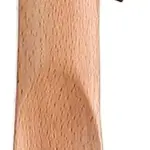 Metal Shoe Horn-Long Shoe Horn Solid Wood Shoe Lifter for Household Lazy People wear Shoes Shoehorn