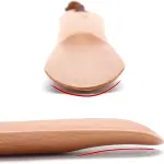 Metal Shoe Horn-Long Shoe Horn Solid Wood Shoe Lifter for Household Lazy People wear Shoes Shoehorn