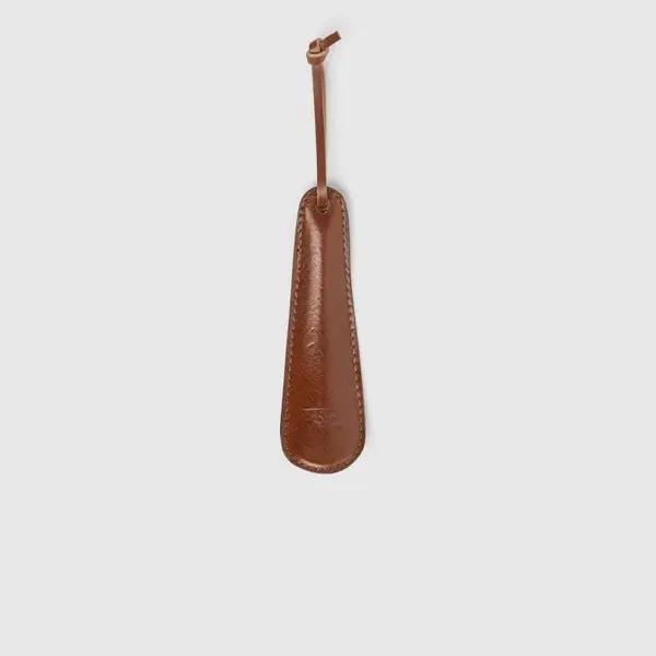 Rodd & Gunn Cobbler Metal Inner Leather Covered Shoehorn