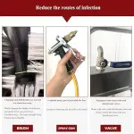 Automatic Shoe Cleaning Machine - Water Spray & 3-Sided Brushes for Efficient Dirt, Dust, & Mud Removal - Ideal for Farm & Construction Use - Heavy Duty & Easy to Operate