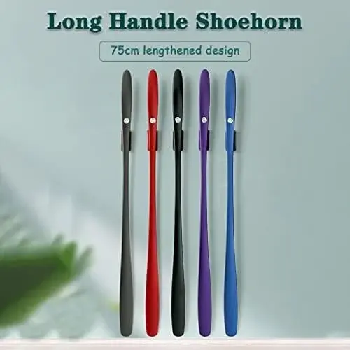 Long Handle Shoe Horn & Magnetic Boot Lifter - Easy Footwear Access Tool for Seniors, Elderly, Disabled & Pregnant Women - Enhance Comfort & Independence