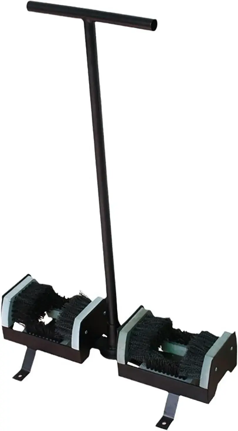 Outdoor Boot Cleaner with Handle - Durable Shoe Scraper Brush, Floor-Mount Design, Stable Base for Dirt Removal, Ideal for Garden & Entryway Use