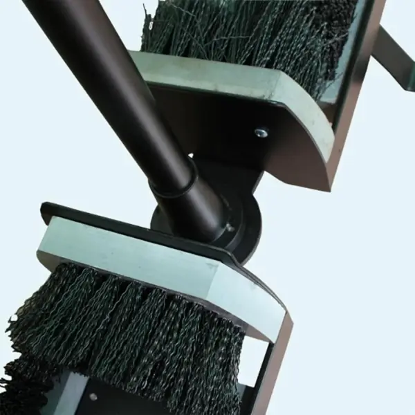 Outdoor Boot Cleaner with Handle - Durable Shoe Scraper Brush, Floor-Mount Design, Stable Base for Dirt Removal, Ideal for Garden & Entryway Use