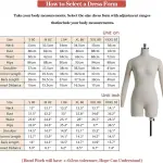 Adjustable XL Soft Foam Dress Form Mannequin with Arms - Tailor Dummy for Sewing, Fashion Design, Alterations, Pin-Friendly Female Model, Craft & Dressmaking Tool 86