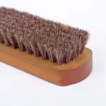 Soft Horsehair Brush Shoe Coat Oil Polishing Cleaning Dust
