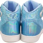 Wooowyet Glitter Shoes Kids High Top Sneakers for Boys Girls Gift Party Birthday Christmas Halloween