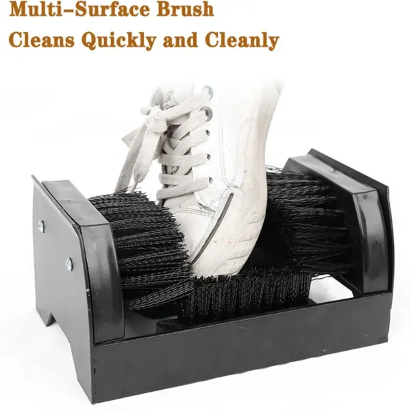 Heavy Duty Boot Scraper & Outdoor Shoe Cleaner Brush - Effective Shoe Scrubber for Mud, Dirt, and Debris Removal, Ideal for Hiking, Gardening, and Outdoor Activities