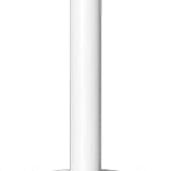 White Toilet Brush