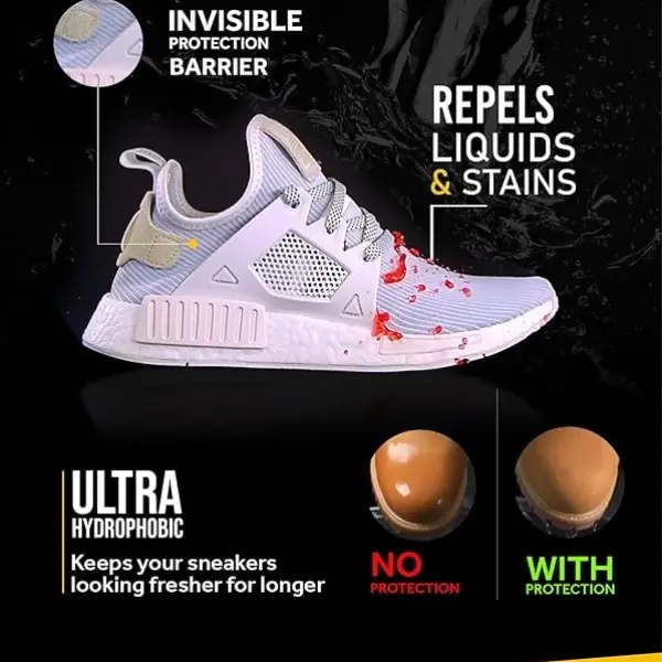 Crep Protect Shoe Protector Spray - Rain & Stain Waterproof Nano Protection for Sneaker, Leather, Nubuck, Suede & Canvas