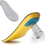 JSEIAJB Shoe Inserts Pad Soft Sport Insoles Memory Foam Breathable Outdoor Running Silicone Gel Heel Cushion Insole