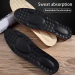 JSEIAJB Orthopedic Insoles For The Feet Leather Comfort Insole Running Sneakers Care Shoe Sole Pad For