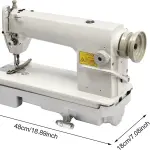 Commercial Straight Stitch Sewing Machine,Industrial Sewing Machine,High Speed Leather Industrial Sewing Tool,DDL-8700 High Speed Lockstitch Industrial Sewing Machine (Sewing Machine 1)
