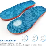 JSEIAJB EVA Kids Children Flat Feet Correction Arch Support Insoles Pads Care Insert Sport Shoes Pad Tool