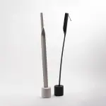 Long Handle Shoe Horn for Elderly & Pregnant - Self-Standing Shoe Puller Tool, Easy Shoe Helper for Home Entrance, Durable Veal Material, Essential Footwear Aid