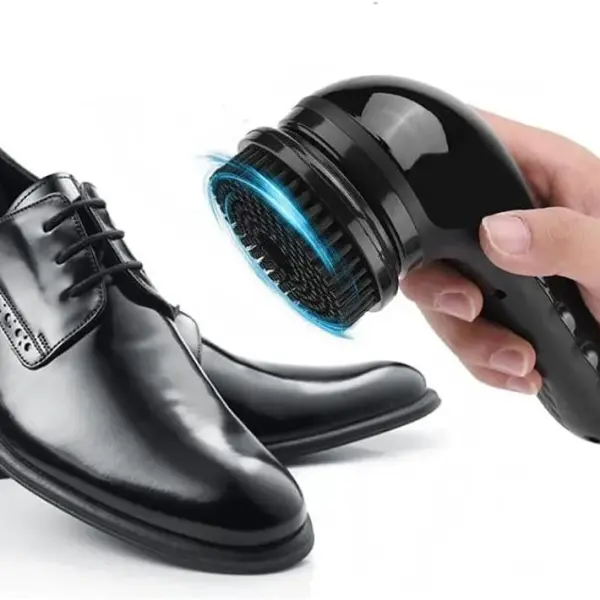 Multi-Function Electric Shoe Brush Shine Polisher Automatic Shoeshine Machine Cleaning Leather Care