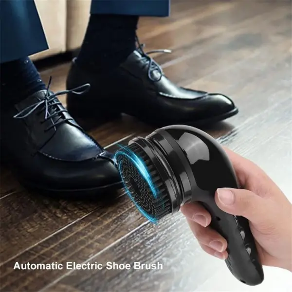 Multi-Function Electric Shoe Brush Shine Polisher Automatic Shoeshine Machine Cleaning Leather Care