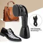 Multi-Function Electric Shoe Brush Shine Polisher Automatic Shoeshine Machine Cleaning Leather Care