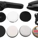 Multi-Function Electric Shoe Brush Shine Polisher Automatic Shoeshine Machine Cleaning Leather Care