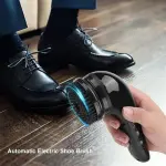 Multi-Function Electric Shoe Brush Shine Polisher Automatic Shoeshine Machine Cleaning Leather Care