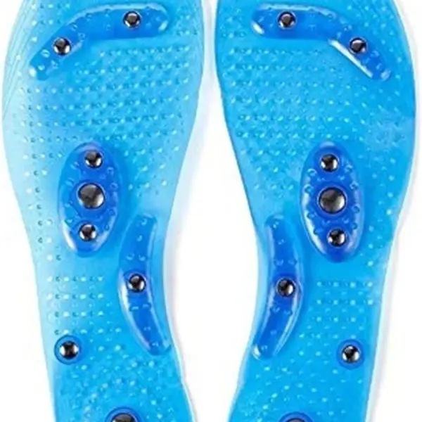 JSEIAJB Insoles Foot Acupressure Shoe Pads Therapy Slimming for Weight Loss Transparent