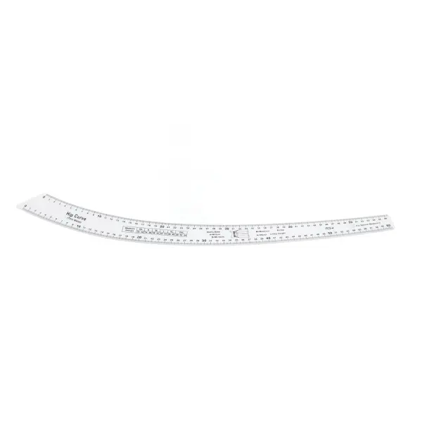 7Pcs Sewing Ruler, Tailor Set Clear High Accuracy Scale Acrylic French Rulers Fashion Pattern Design for Making Drafting Curve Dress Makers