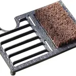 2Pcs Heavy-Duty Boot Scrubber Brushes - Outdoor Shoe Scraper Tool, 33 x 22 cm Kit for Effective Mud & Dirt Removal - Ideal for Indoor & Outdoor Use in Homes & Offices
