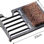 2Pcs Heavy-Duty Boot Scrubber Brushes - Outdoor Shoe Scraper Tool, 33 x 22 cm Kit for Effective Mud & Dirt Removal - Ideal for Indoor & Outdoor Use in Homes & Offices