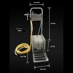 360° Stainless Steel Boot Scrubber, Farm Footwear Mud Cleaner