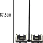 Double Foot Shoe Cleaner - Heavy-Duty Boot Scrubber with Sturdy T-Handle & Anti-Slip Base, Perfect for Mud/Dirt Removal, Ideal for Garden, Farm & Entryway Use