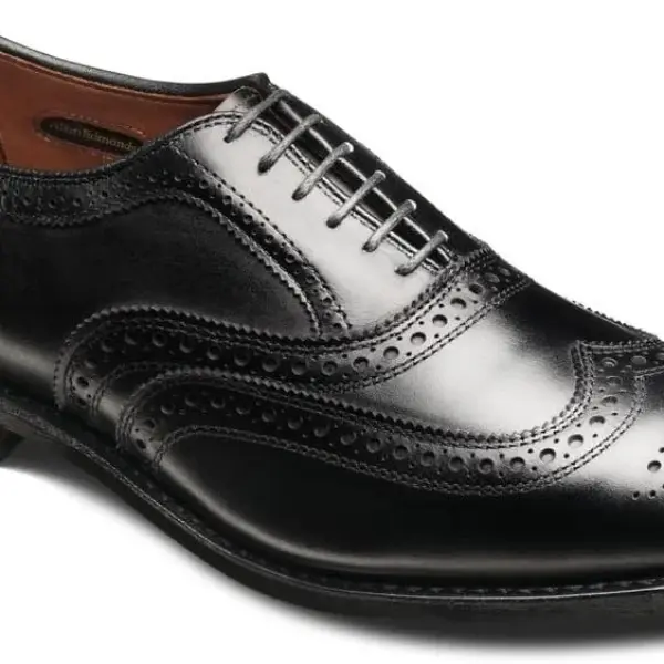 Allen Edmonds mens Wingtip oxfords shoes, Black, 10.5 D US