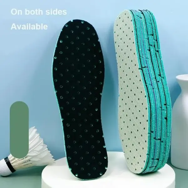 JSEIAJB Breathable Sport Insole Lightweight Soft Ventilate Soles Insert Feet Care Men Women Cool Shoe Pads