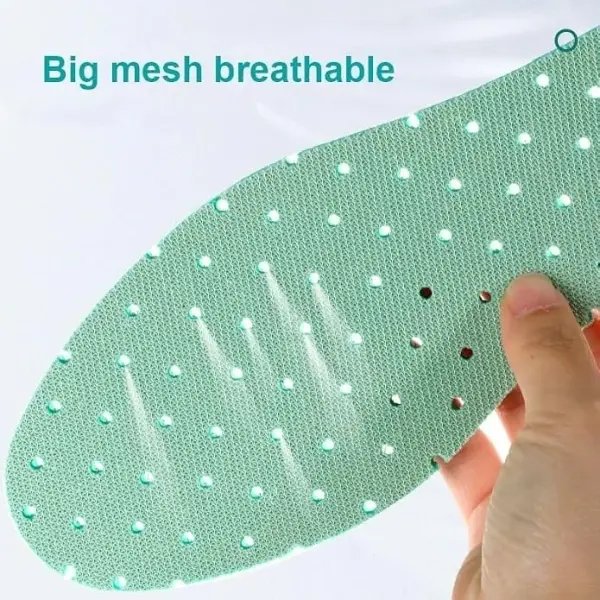 JSEIAJB Breathable Sport Insole Lightweight Soft Ventilate Soles Insert Feet Care Men Women Cool Shoe Pads
