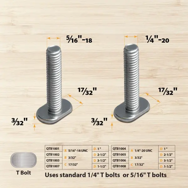 POWERTEC 72141 36"x4 Universal T track with 1 Pc 3" T track Flip Stop for Woodworking, Double-Cut Profile T track with Fence Flip Stop