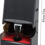 Shoe Shine Machine Automatic Metal Leather Shoe Shine Machine Combo Brush with Electric Induction Mall (Color: Style 1) (Style 1) (Style 1)