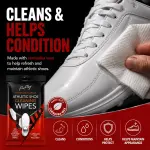 ProPlay Athletic Shoe Cleaning Wipes | Carnauba Wax Included | Repels Water from Shoes | Removes Dirt, Grass, and Sand