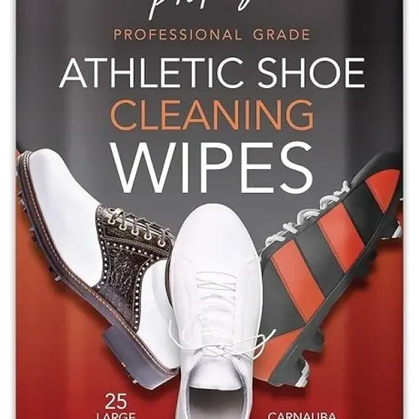 ProPlay Athletic Shoe Cleaning Wipes | Carnauba Wax Included | Repels Water from Shoes | Removes Dirt, Grass, and Sand