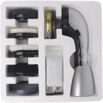Portable Handheld Automatic Electric Shoe Brush Shine Polisher 2 Ways Power Supply Leather Care Tools Home Office Use