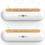 Chemical-Free Shoe Deodorizer for Sneakers, Work Boots & Gym Shoes, Rechargeable & Long-Lasting Shoe Freshener 2-Pack, Ozone Technology Shoe Odor Elimination, No Spray or Powder, Zero Residue