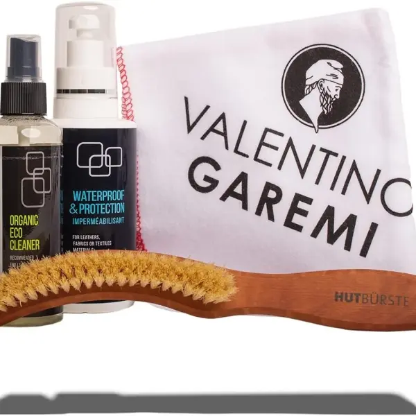 Hat Care Kit – Cleaning & Protection Set for Fedora, Panama & Felt Hats – Includes Brush, Cloth & Care Solutions