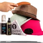 Hat Care Kit – Cleaning & Protection Set for Fedora, Panama & Felt Hats – Includes Brush, Cloth & Care Solutions